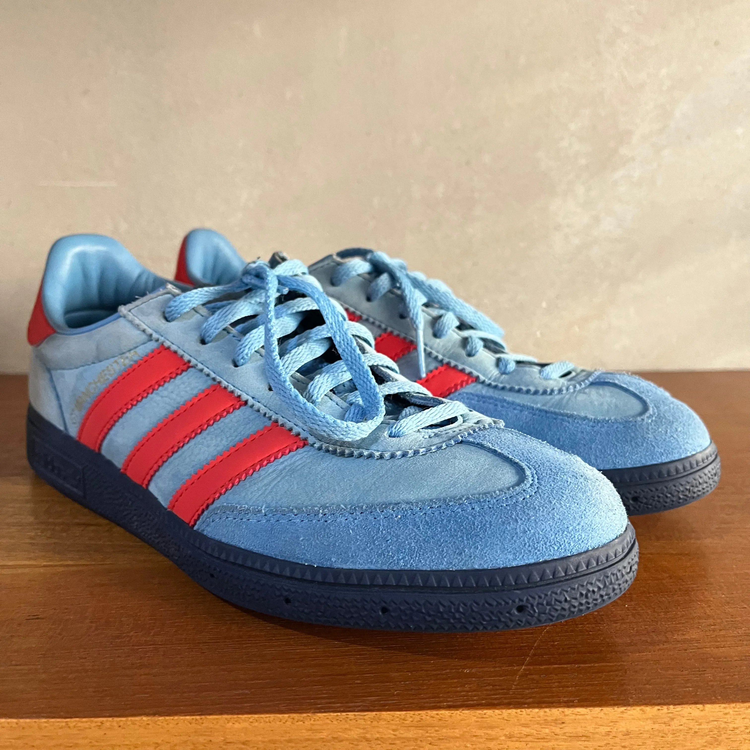 Adidas Manchester Trainers - Blue - UK 7