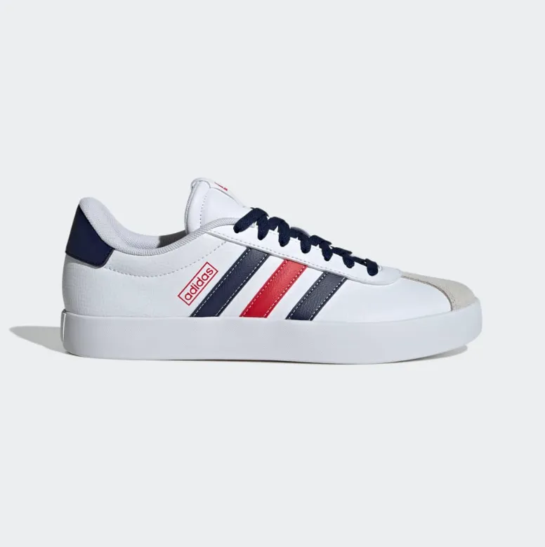 Adidas Men Trainer VL Court 3.0 White/ Red/ Navy