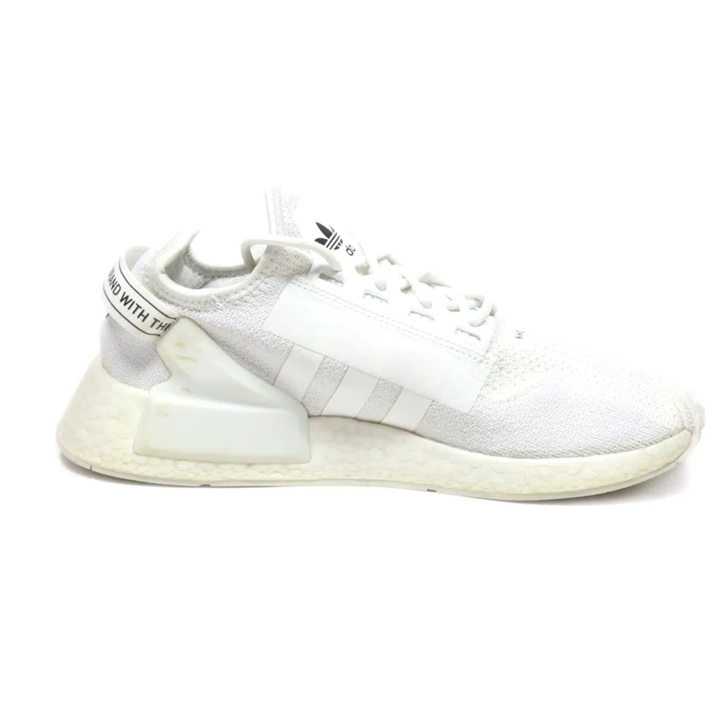 Adidas Nmd R1 V2 Trainers Sport Shoes Fabric White Colour For Men