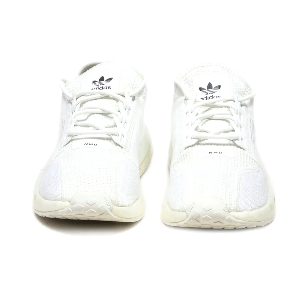 Adidas Nmd R1 V2 Trainers Sport Shoes Fabric White Colour For Men