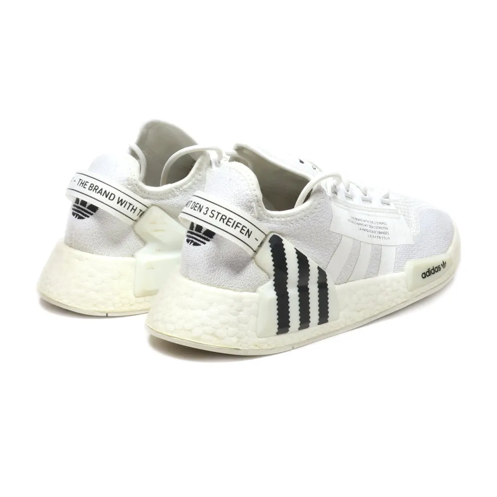 Adidas Nmd R1 V2 Trainers Sport Shoes Fabric White Colour For Men