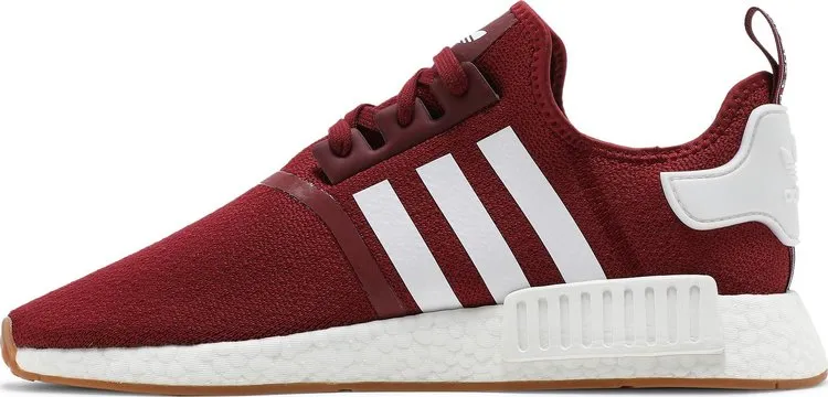 Adidas NMD_R1 'Burgundy Gum' sneakers, red