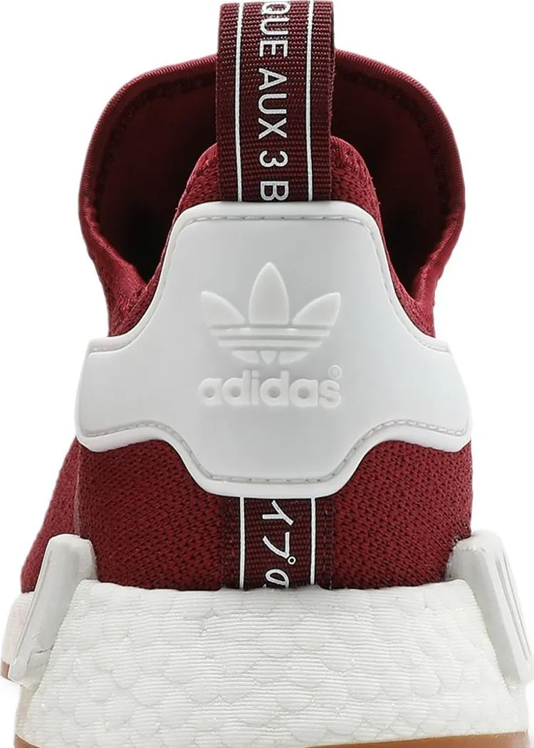 Adidas NMD_R1 'Burgundy Gum' sneakers, red