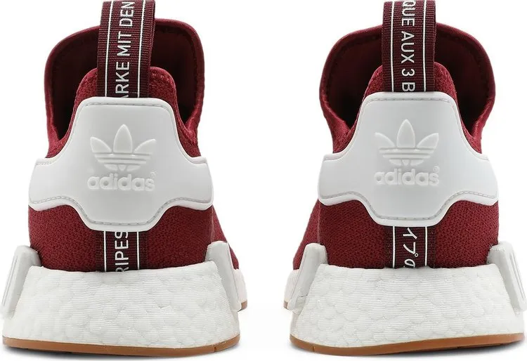 Adidas NMD_R1 'Burgundy Gum' sneakers, red