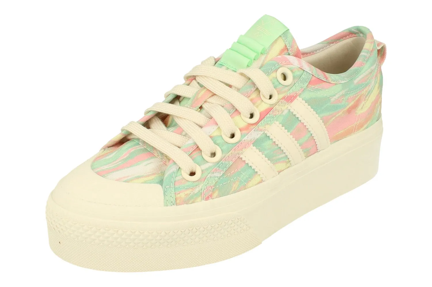 Adidas Originals Nizza Platform Womens Trainers Sneakers GW0166