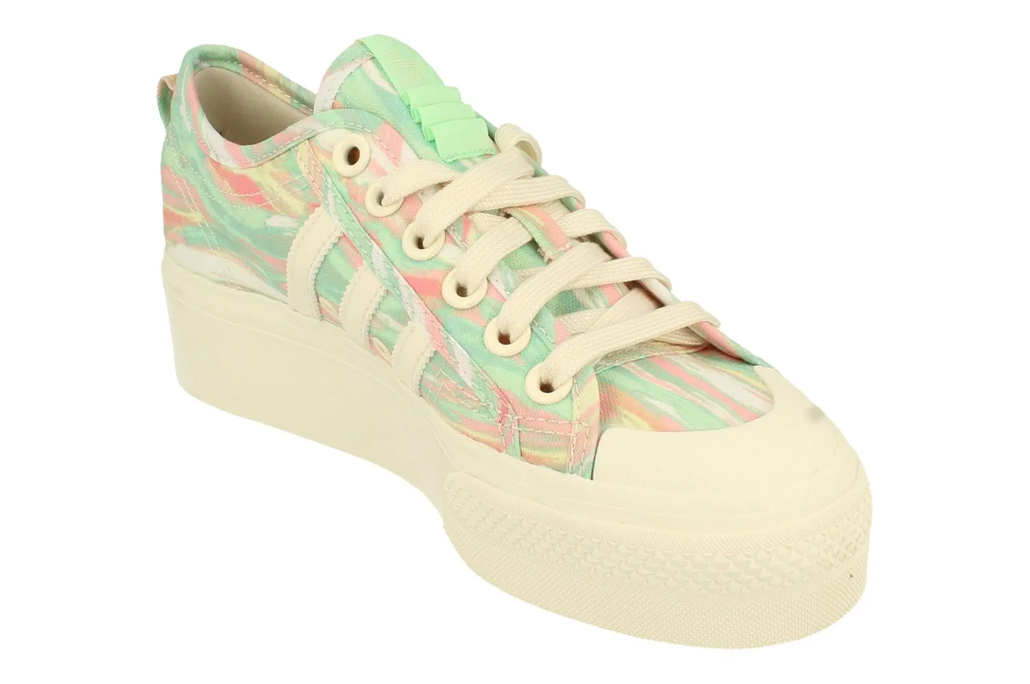 Adidas Originals Nizza Platform Womens Trainers Sneakers GW0166