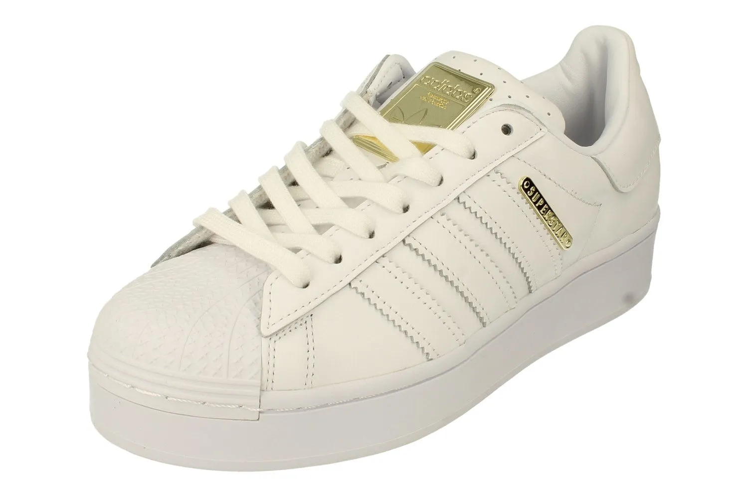 Adidas Originals Superstar Bold Womens Trainers Sneakers FW4520