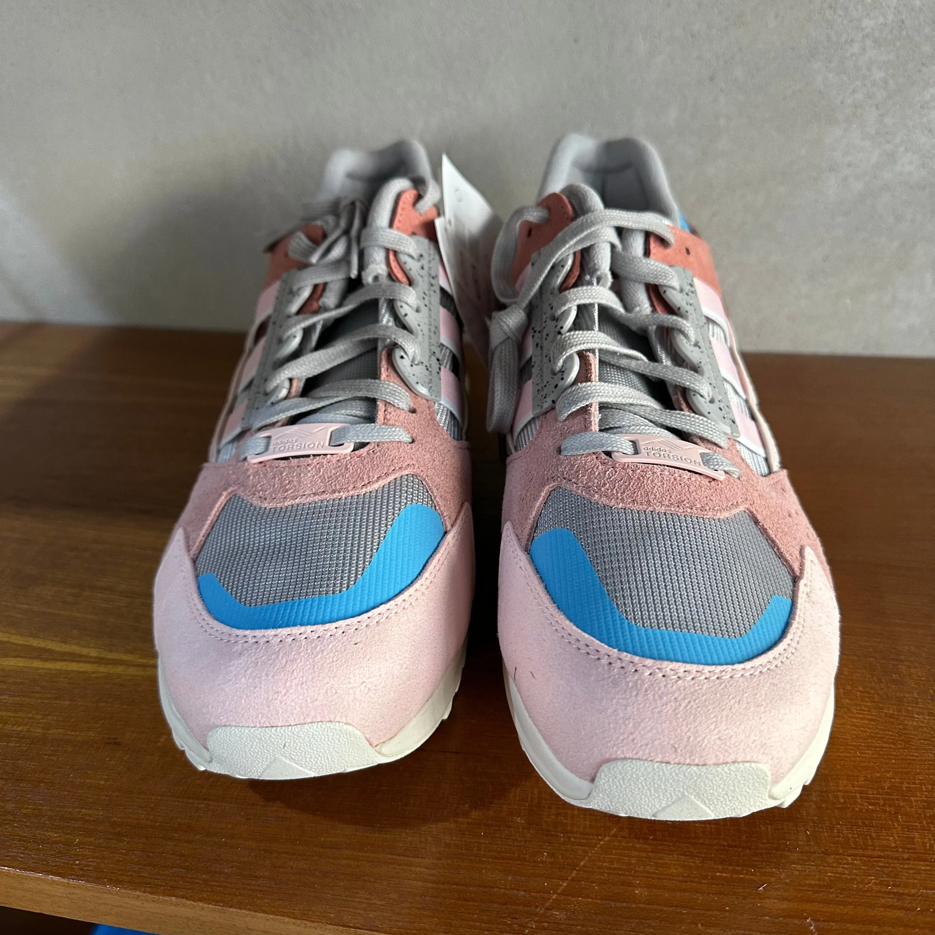 adidas ZX 10,000 C Trainers Ash Pink UK 9.5