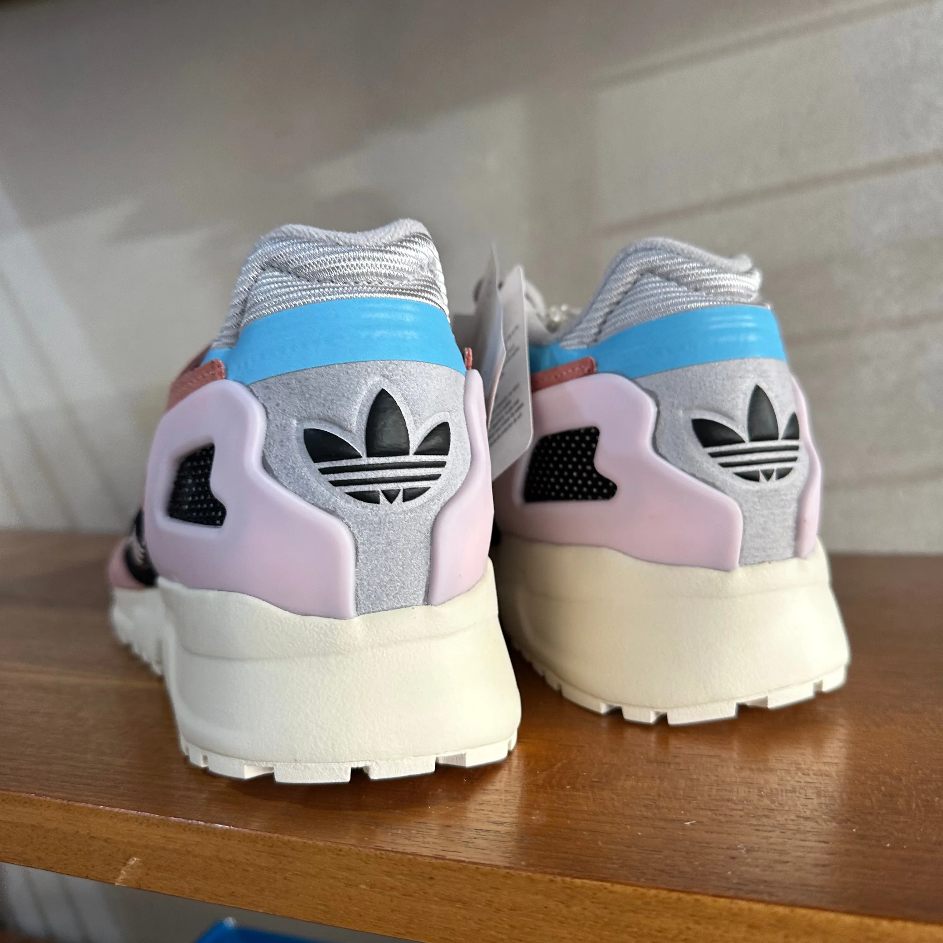 adidas ZX 10,000 C Trainers Ash Pink UK 9.5