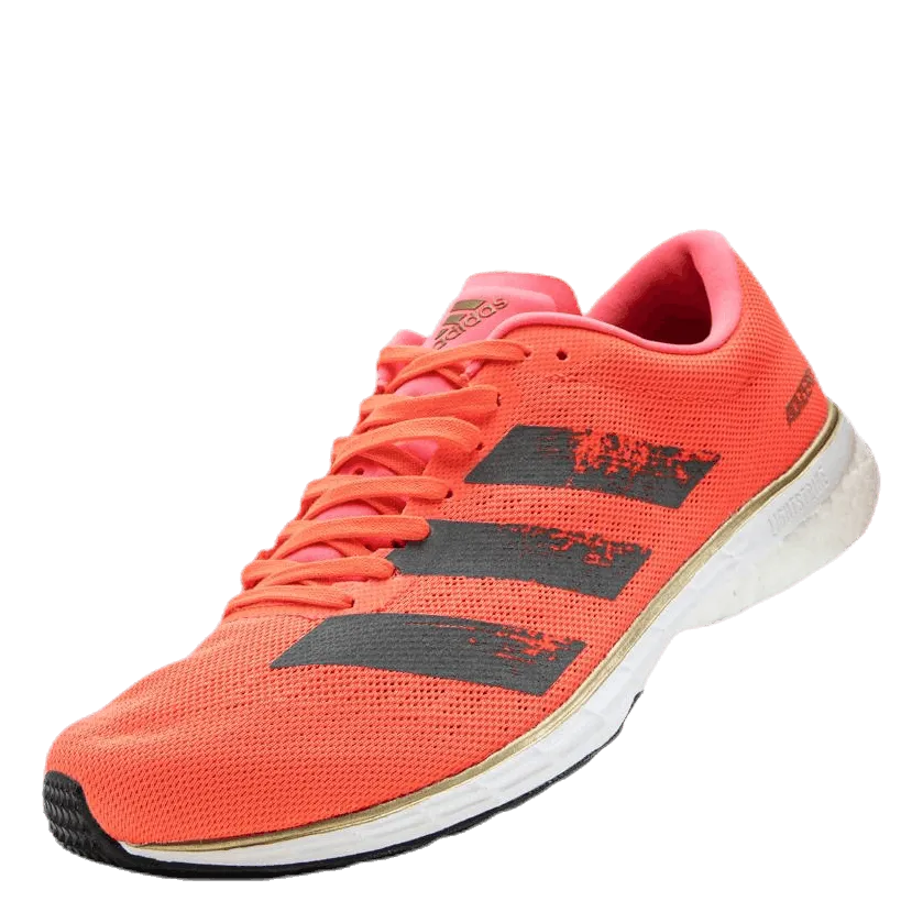 Adizero Adios 5 Shoes Signal Pink / Core Black / Copper Metallic / Coral