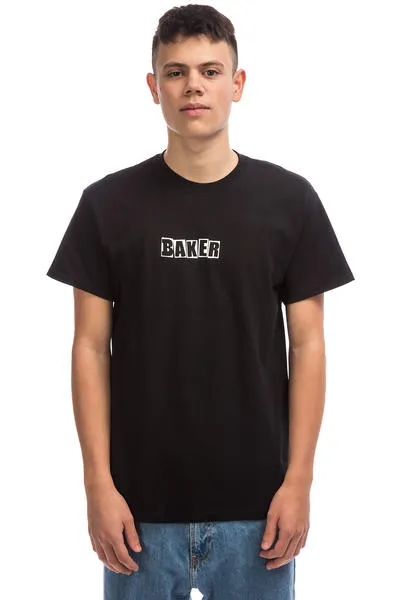 BAKER BRAND LOGO T-SHIRT BLACK