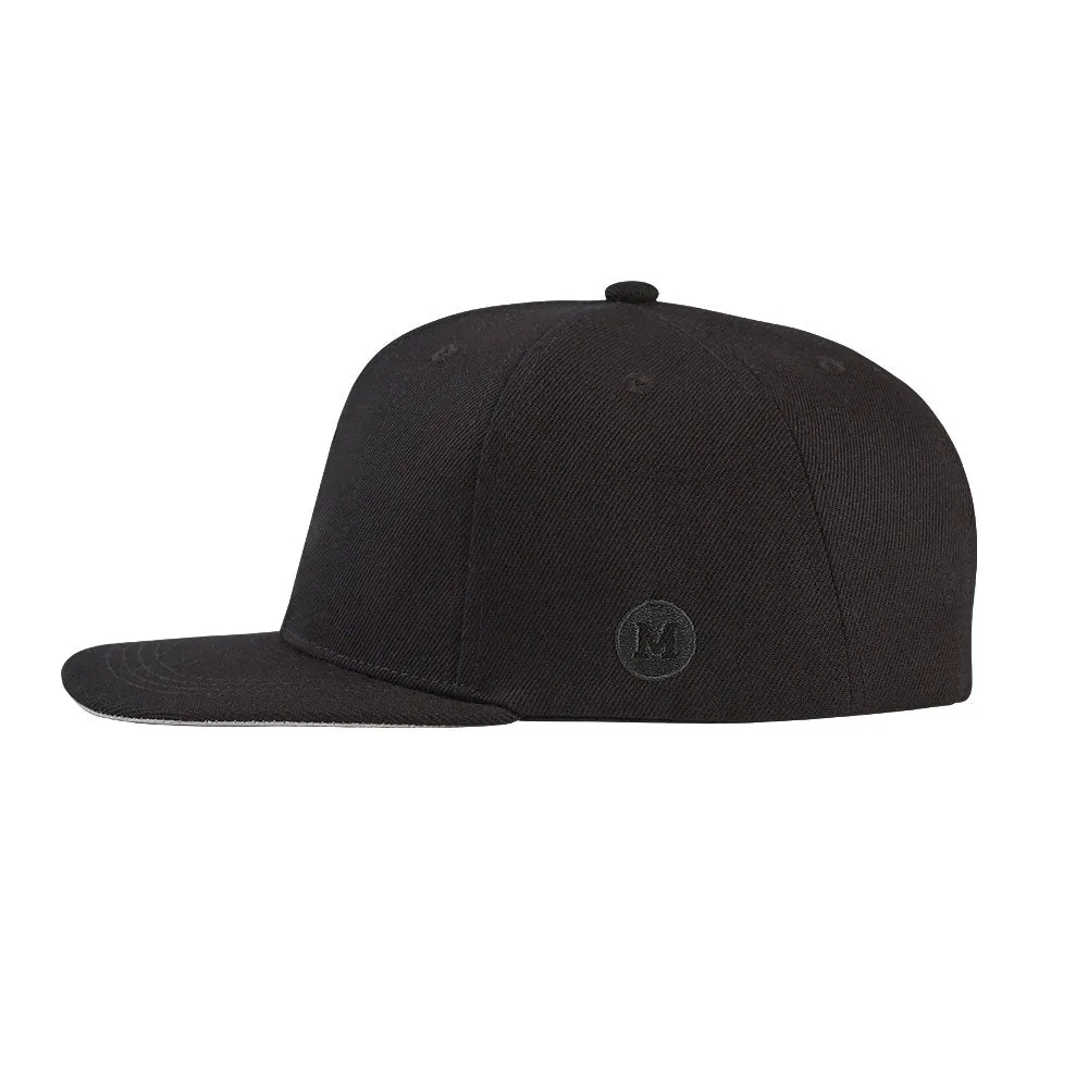 Blank Snapback - Black