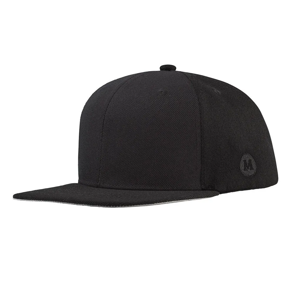 Blank Snapback - Black