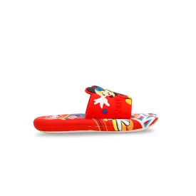 Boys Red Casual Slipper KD5299