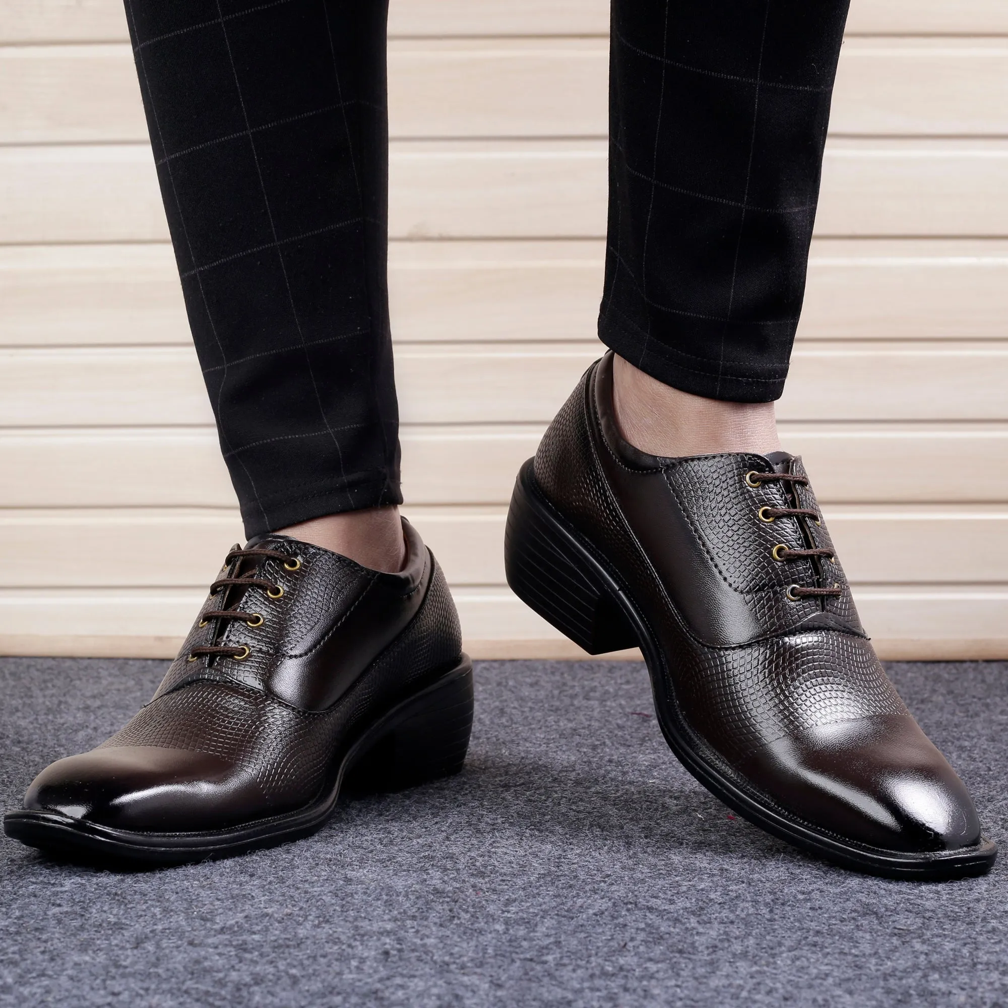 Bxxy's Men's New Stylish Partywear Lace-up Formal Shoes for Men