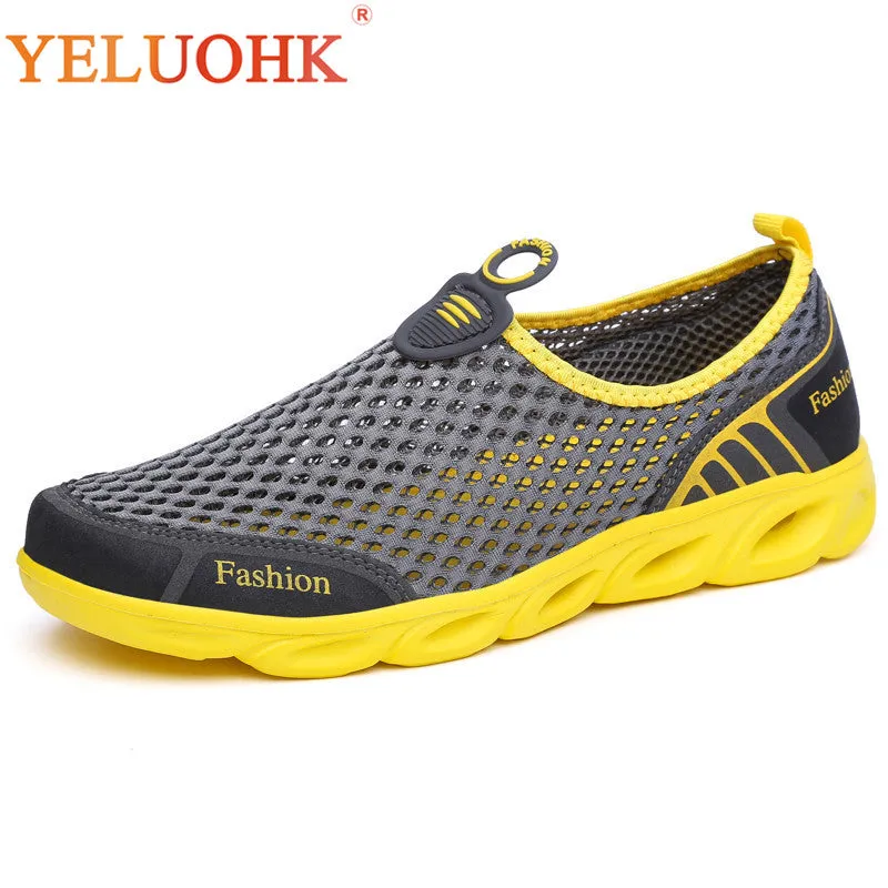 Casual Shoes Breathable Men Summer Shoes Comfortable Men Shoes Slip On