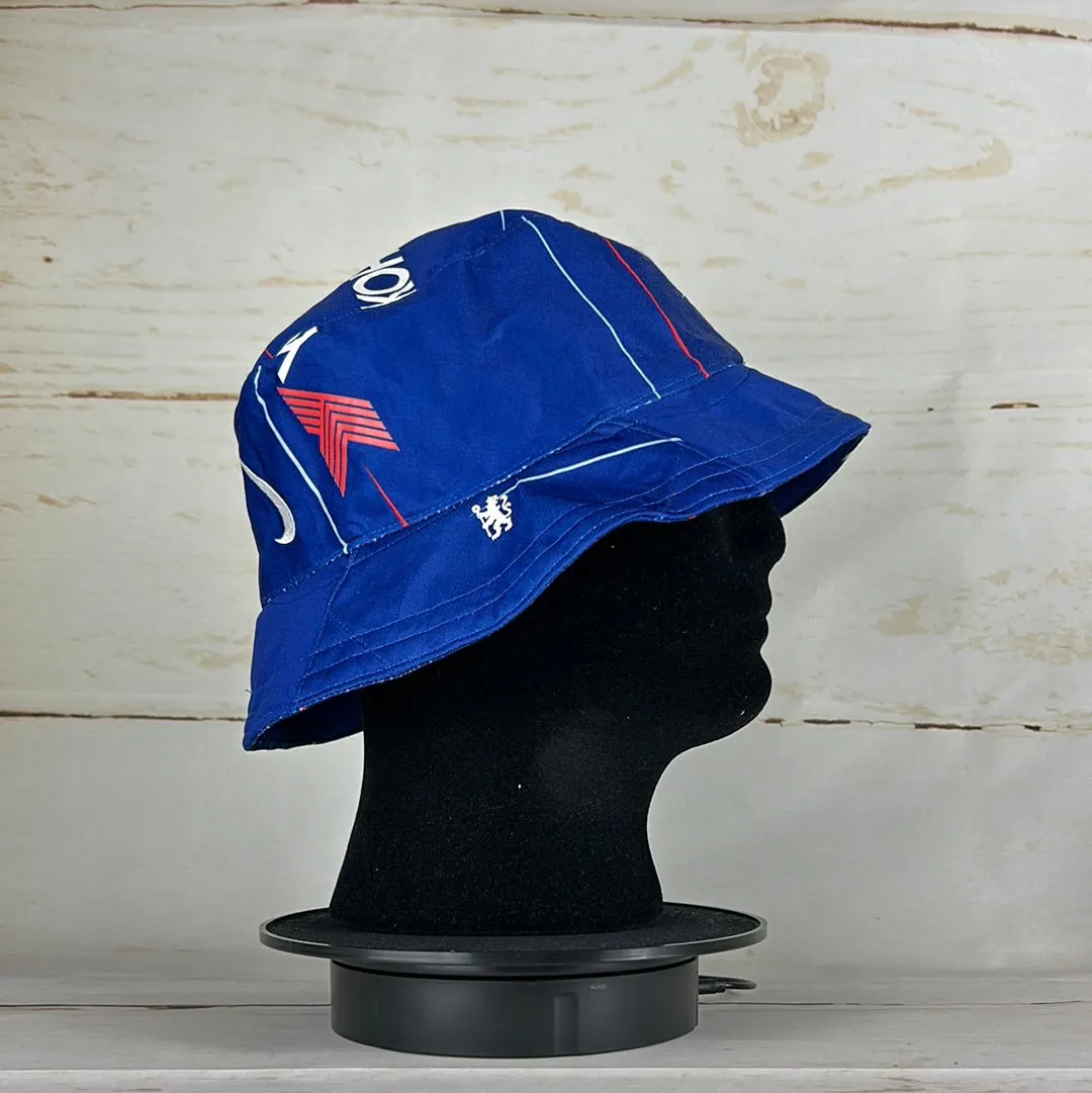 Chelsea 18/19 Upcycled Home Shirt Bucket Hat