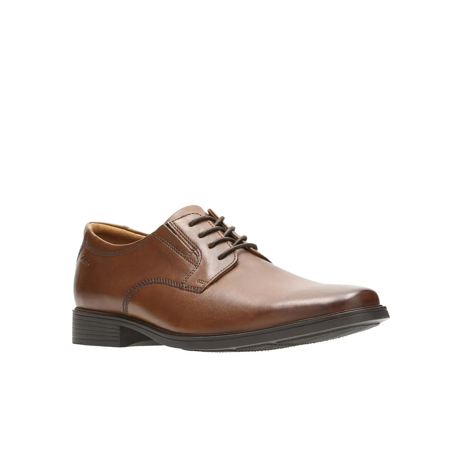 Clarks Tilden Plain Shoes (Wide Fit)