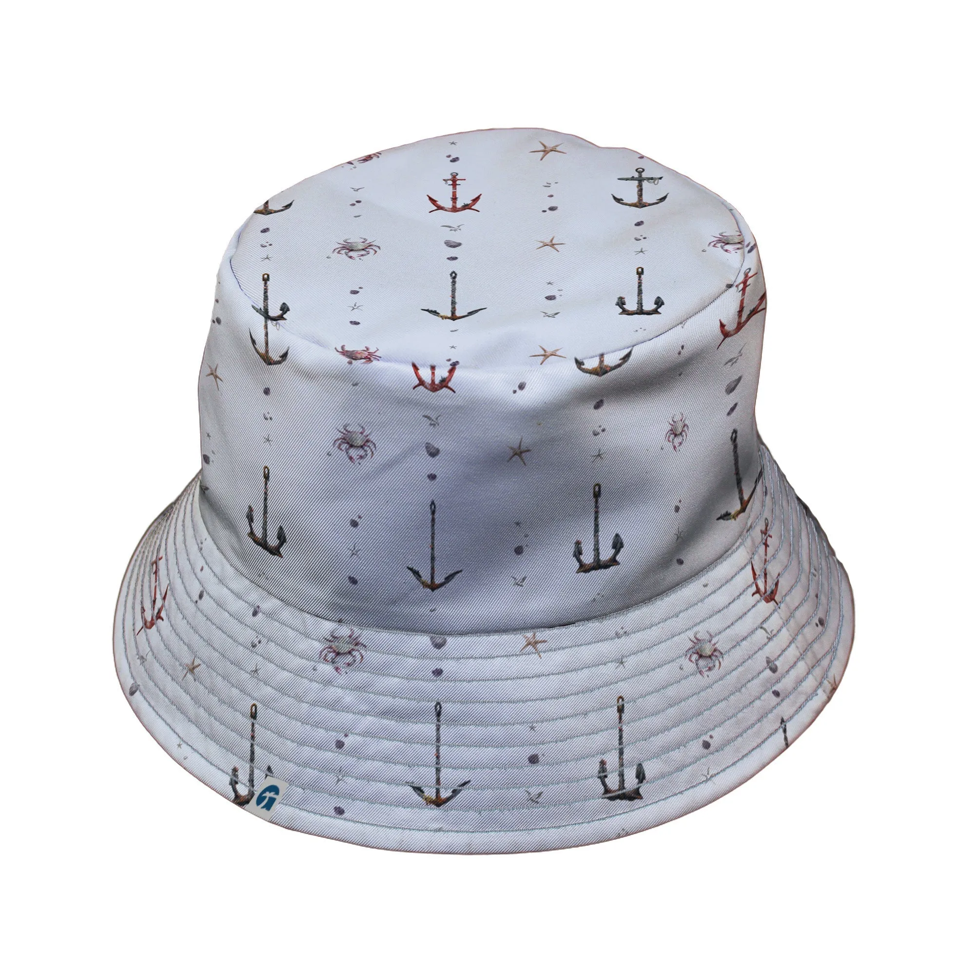 Crabby Anchors Bucket Hat