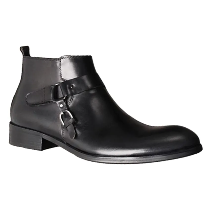 Funki Buys | Boots | Men's Luxury Formal Leather Dress Boots