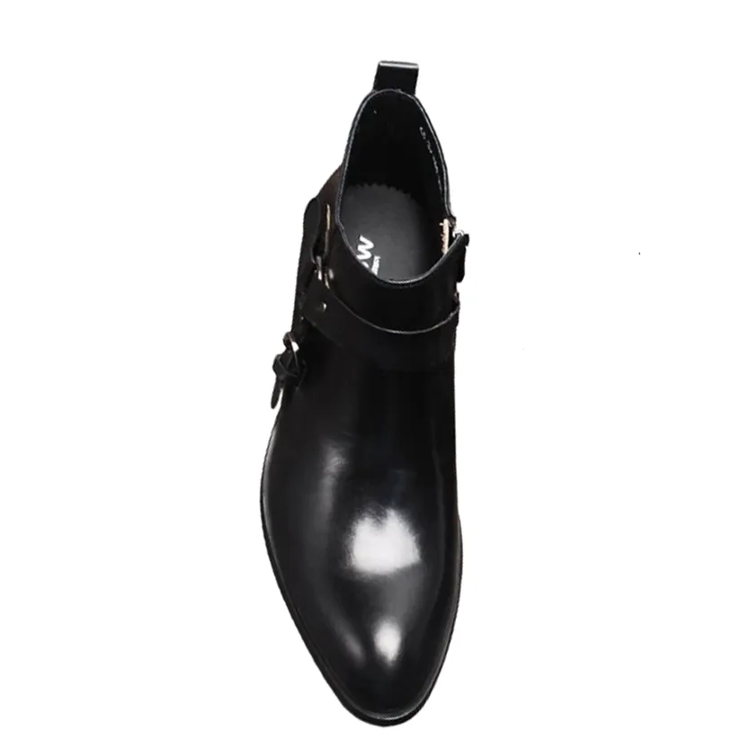 Funki Buys | Boots | Men's Luxury Formal Leather Dress Boots