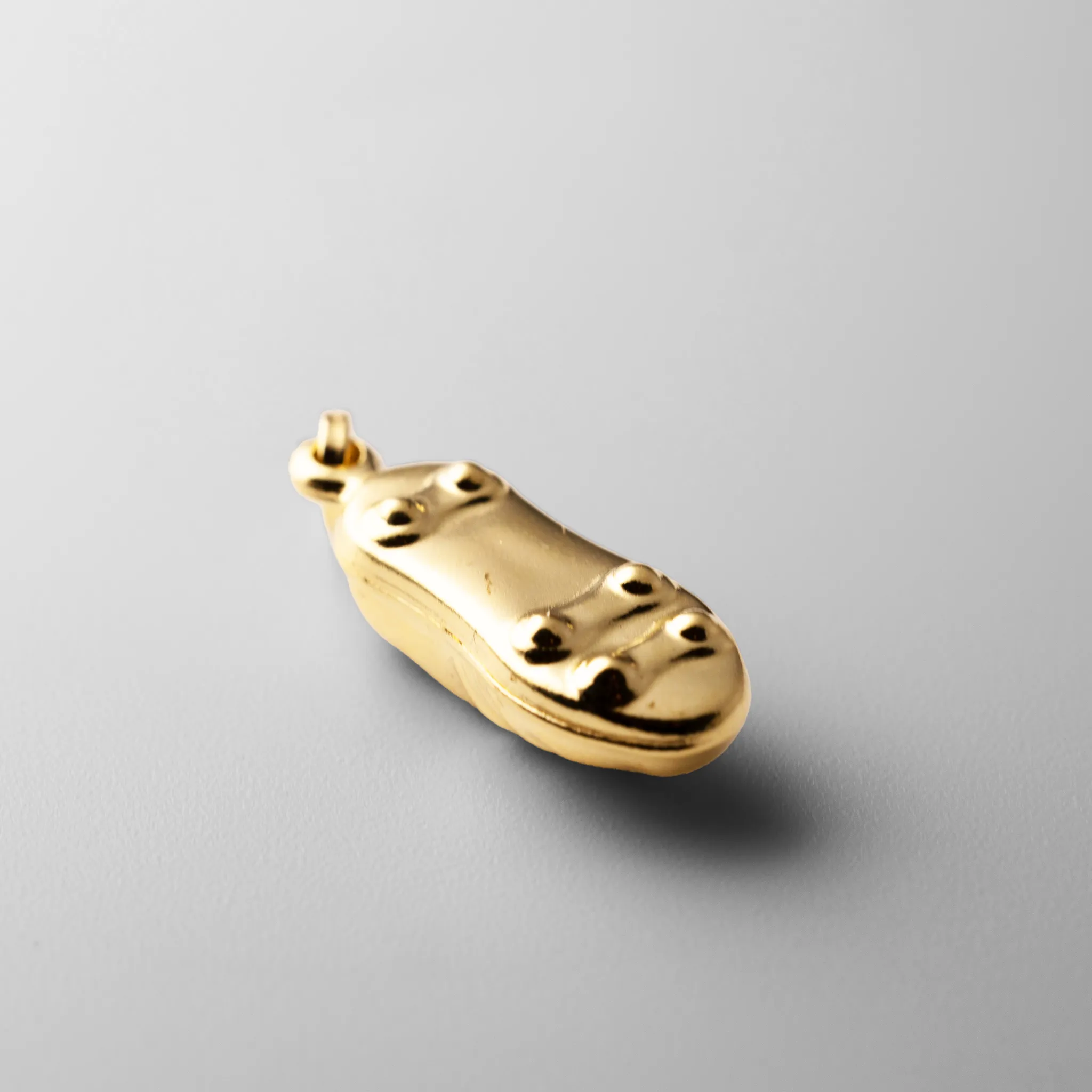 Gold Soccer Cleat Enamel Pendant Model-518