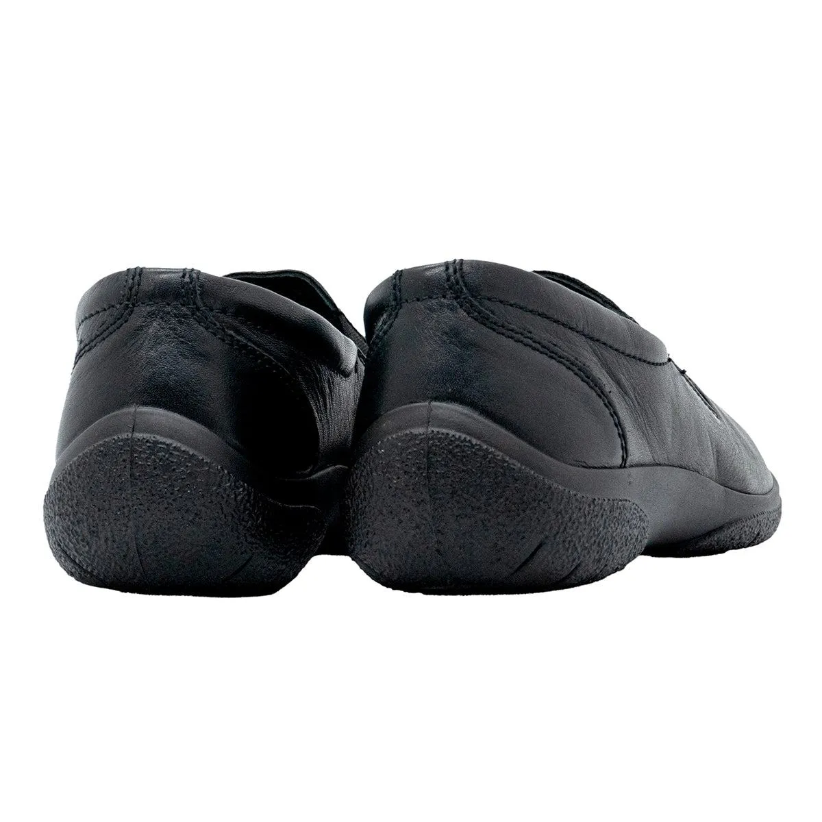 Hotter Glove Ii Loafers Leather Black Colour For Women