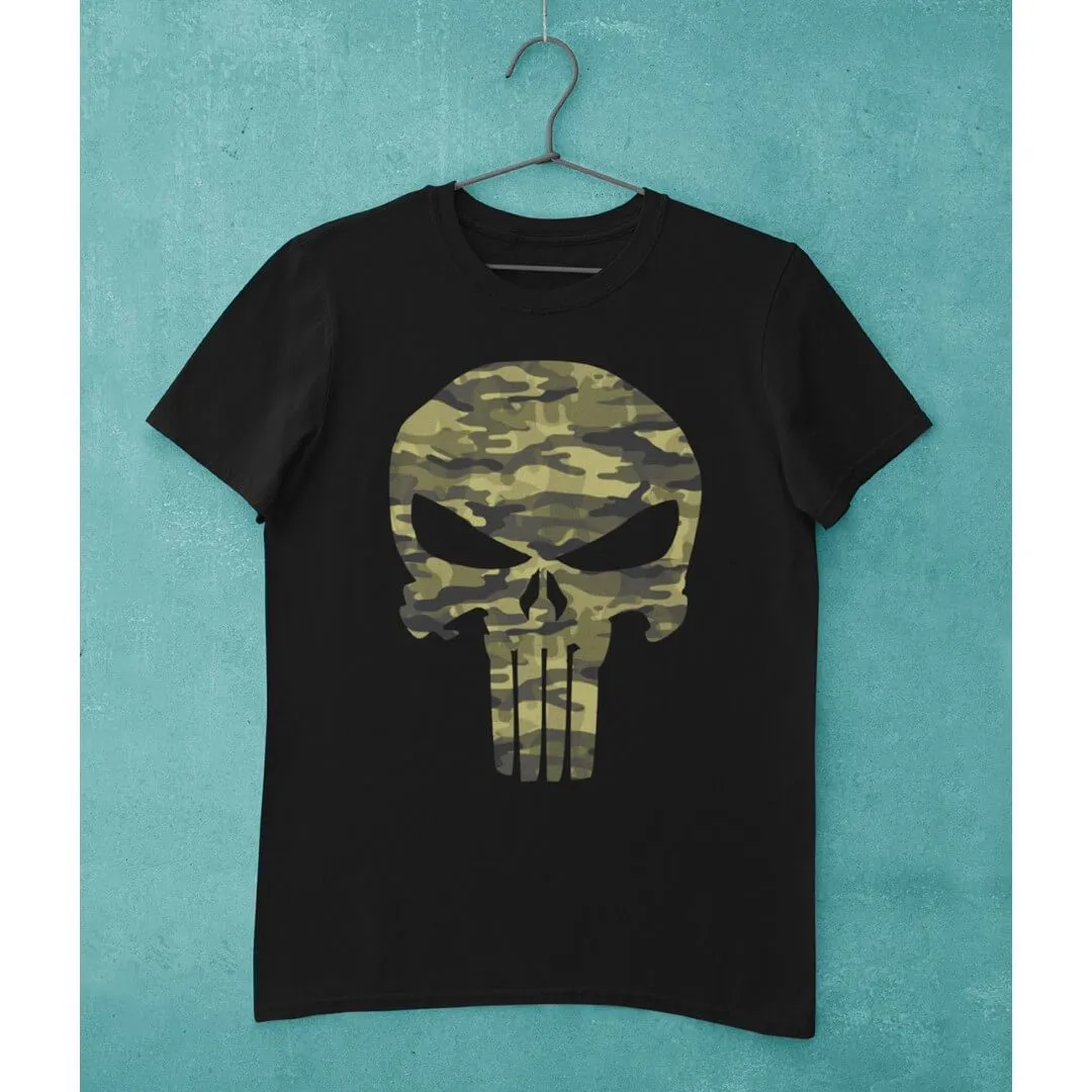 Marvel Comics Camo Punisher T-Shirt