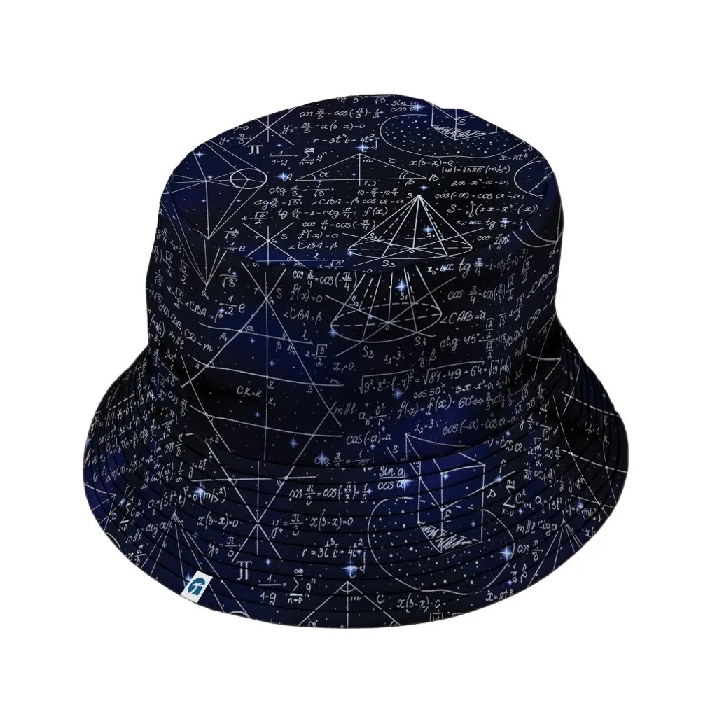 Math And Physics Space Bucket Hat