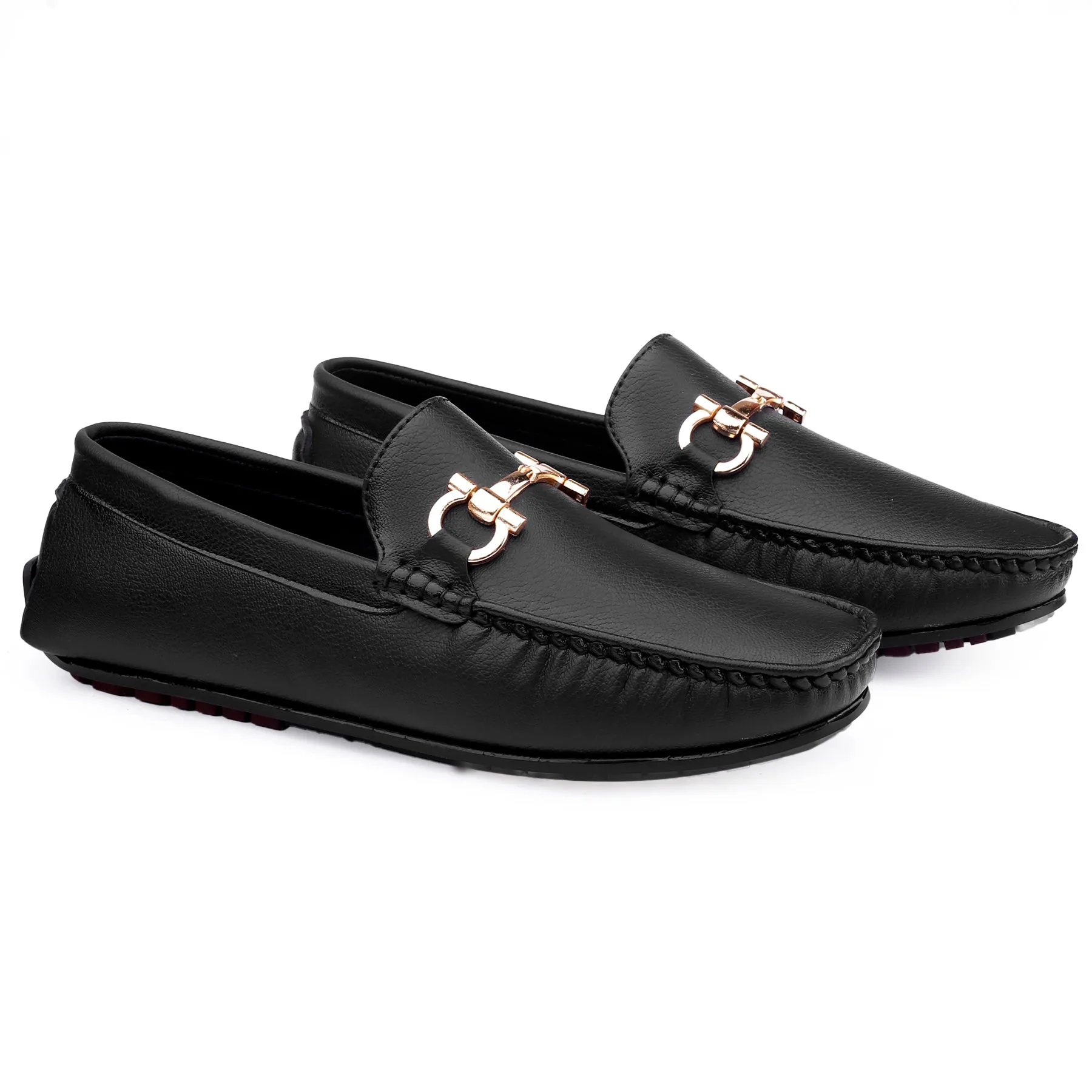 Men's Faux Leather Casual Loafer Shoes