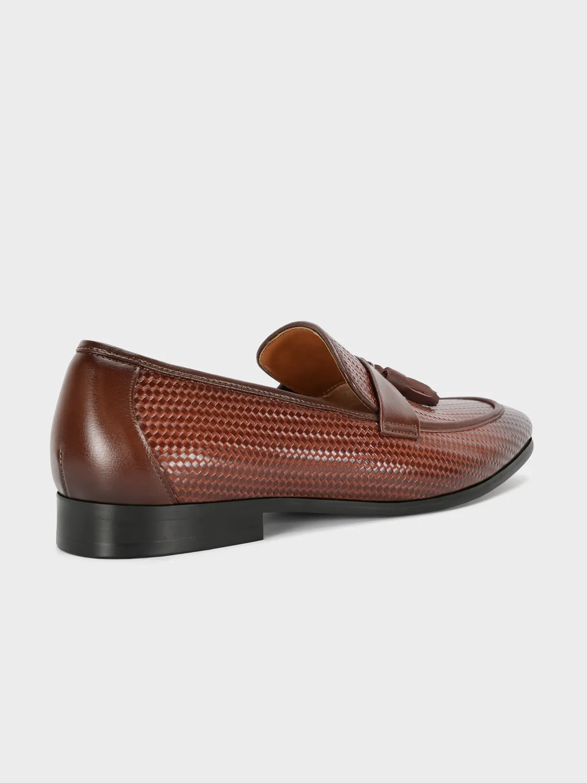 Mens "FILBERT" Textured Slip On Formal Shoes