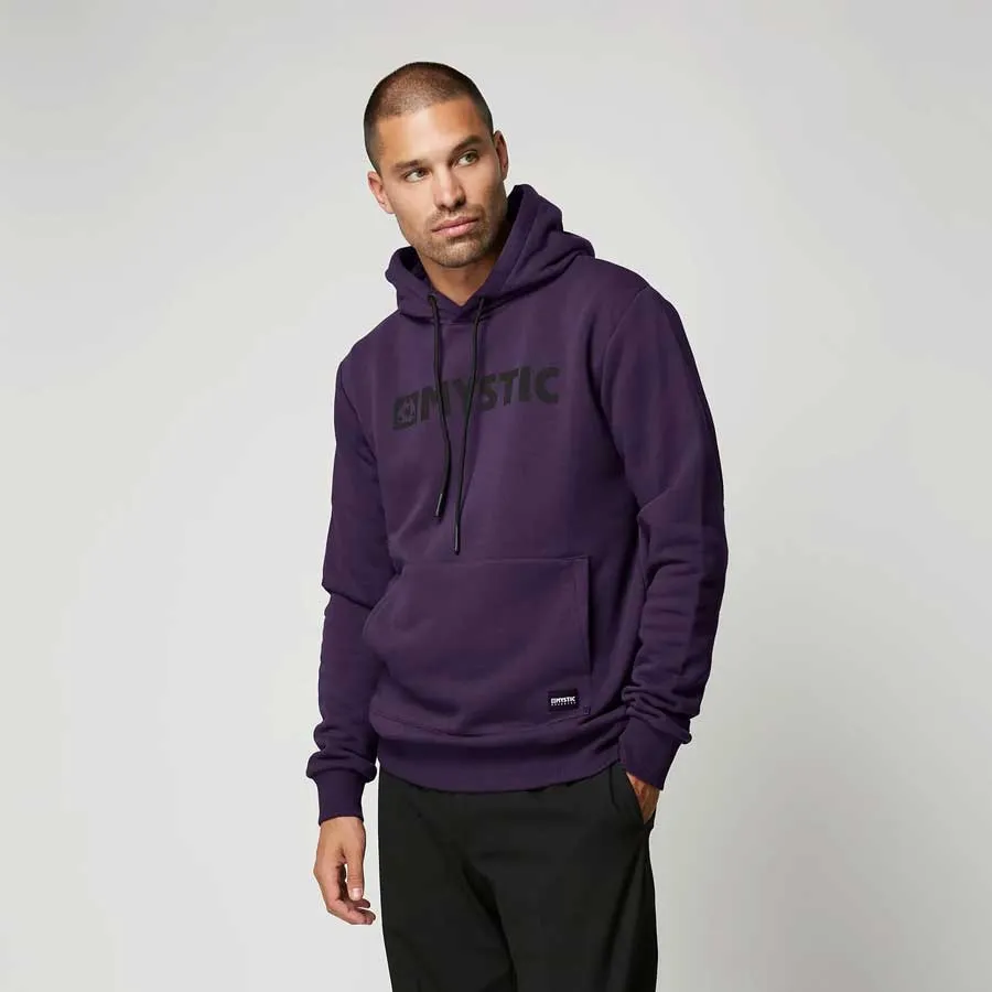 Mystic Brand Sweat Hoodie - Deep Purple