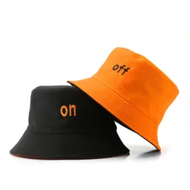 ON / OFF Reversible Bucket Hat