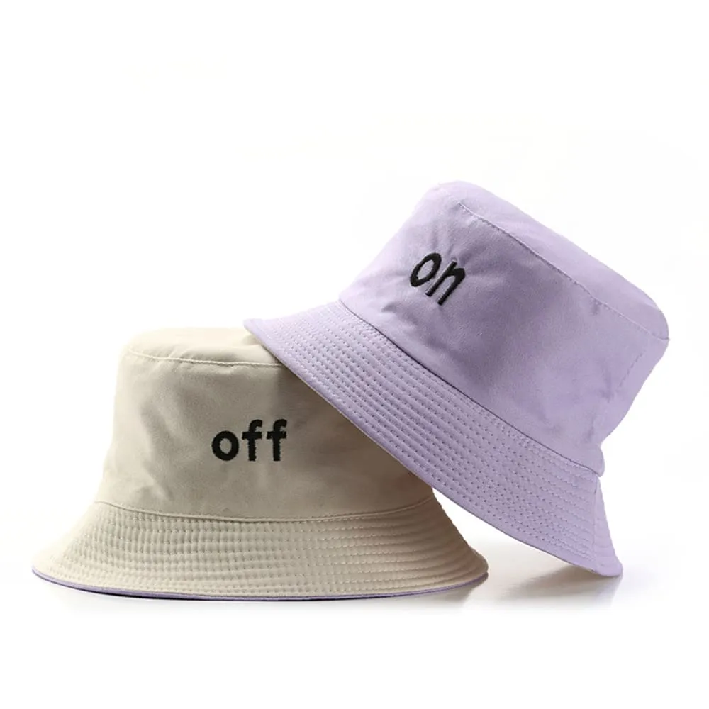 ON / OFF Reversible Bucket Hat