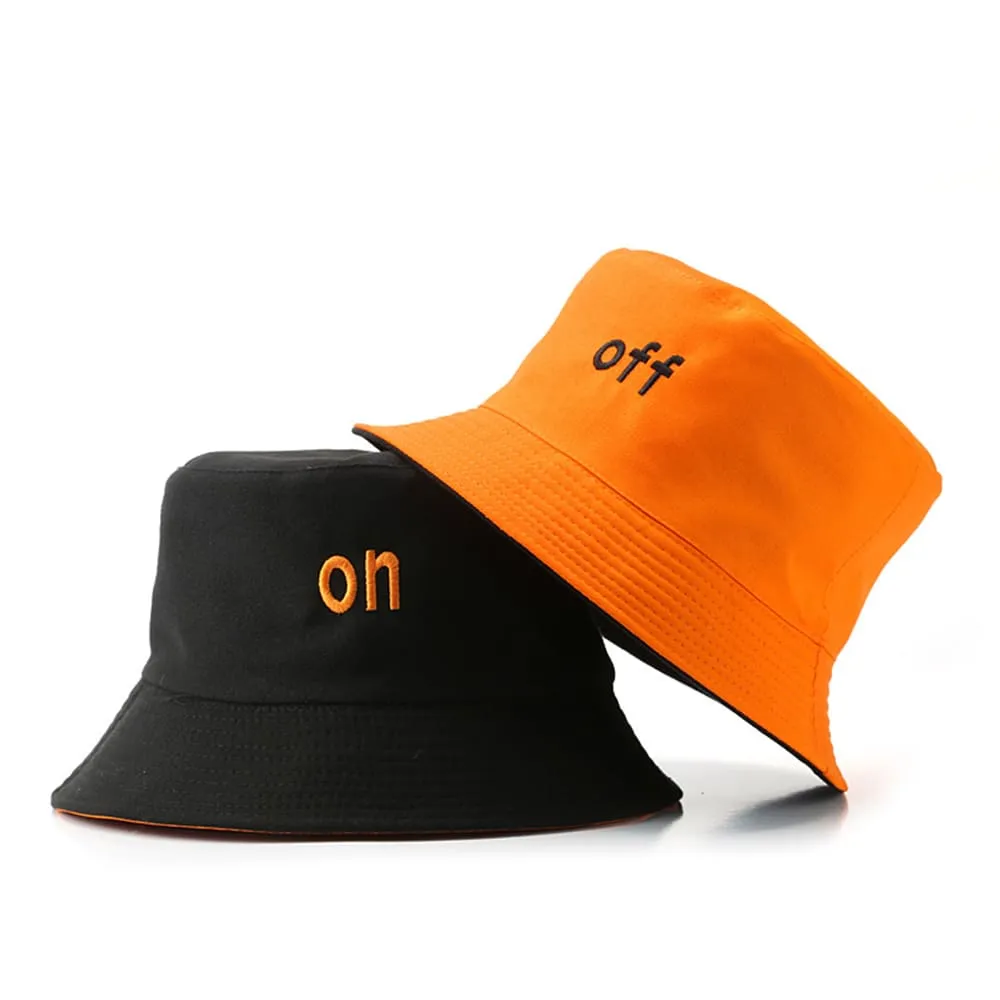 ON / OFF Reversible Bucket Hat