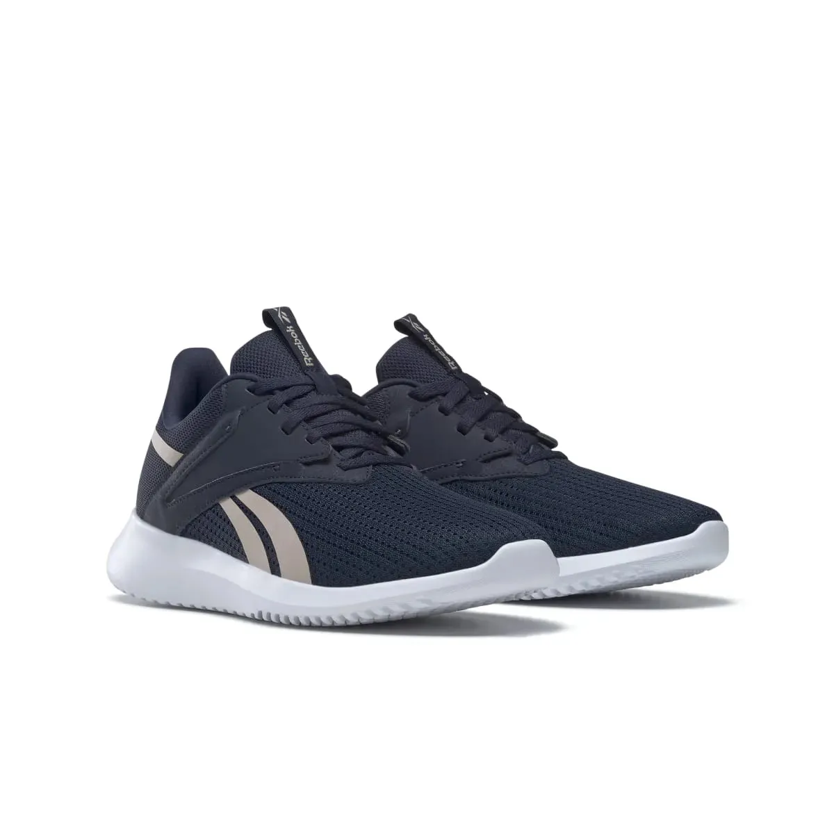 REEBOK Women's Navy/Rose Gold Running Shoes