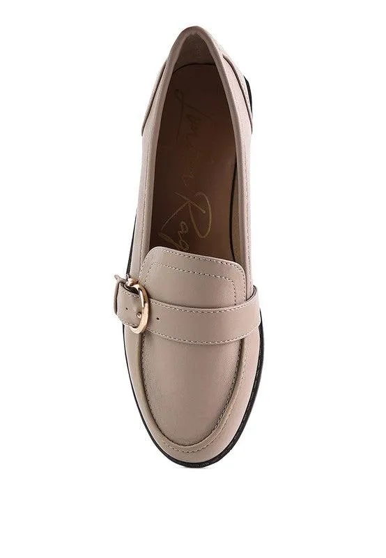 Sheboss Buckle Detail Loafers