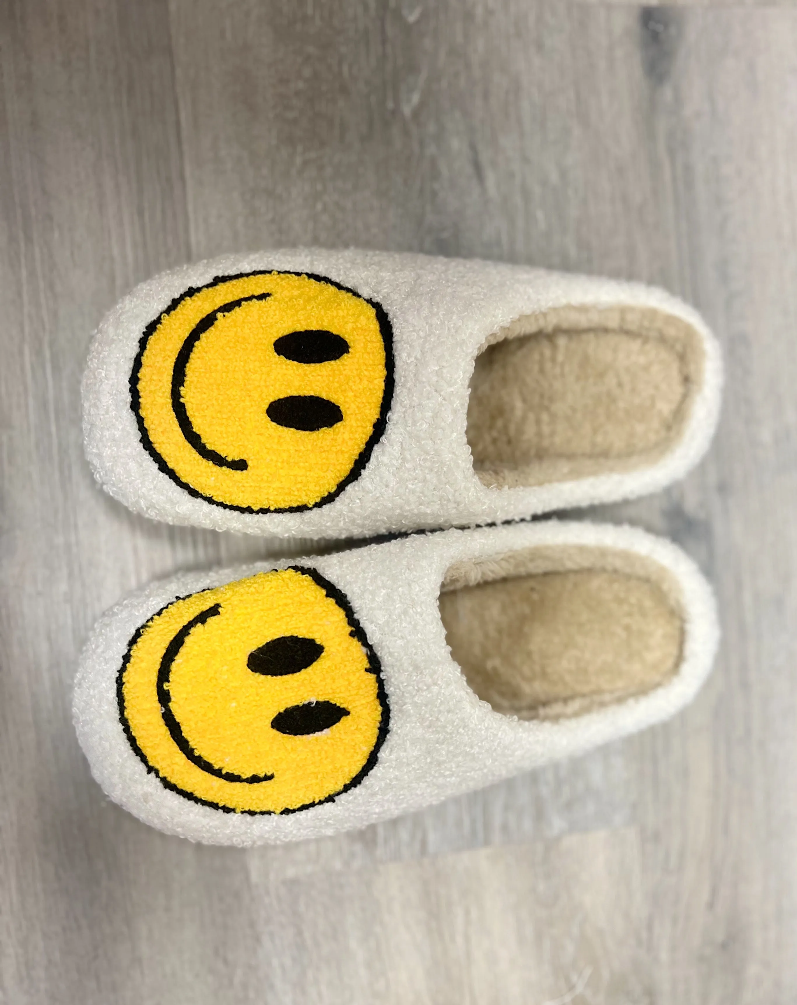 Smiley Face Slippers