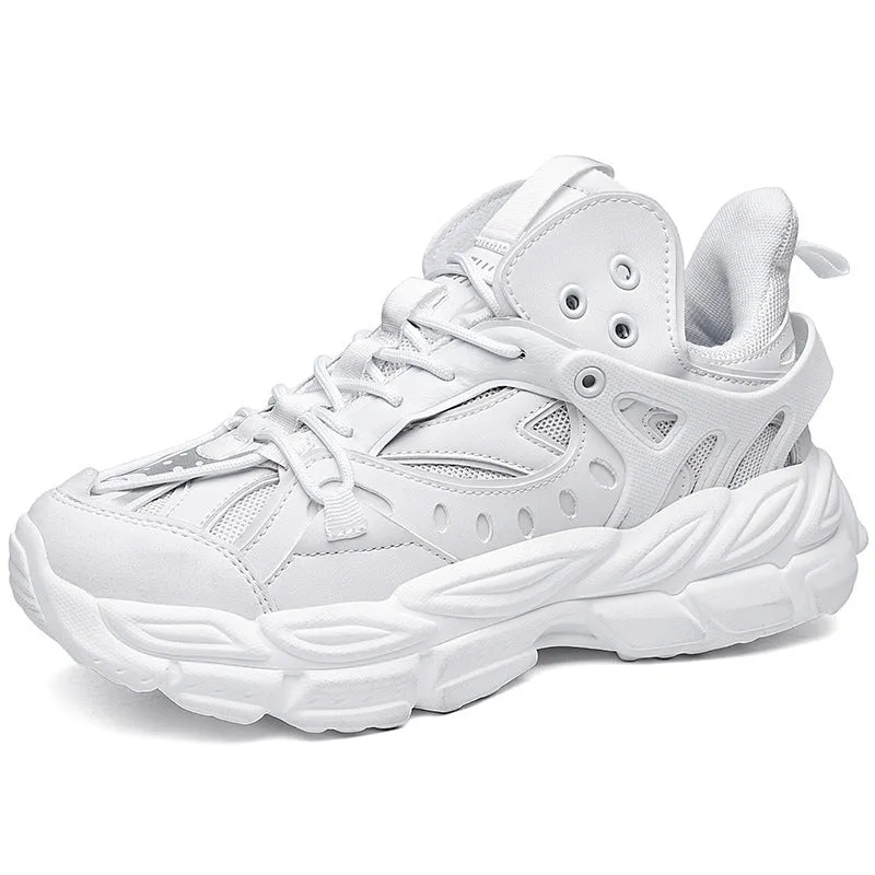 Street Style Chunky High Cushioning Sports Sneakers