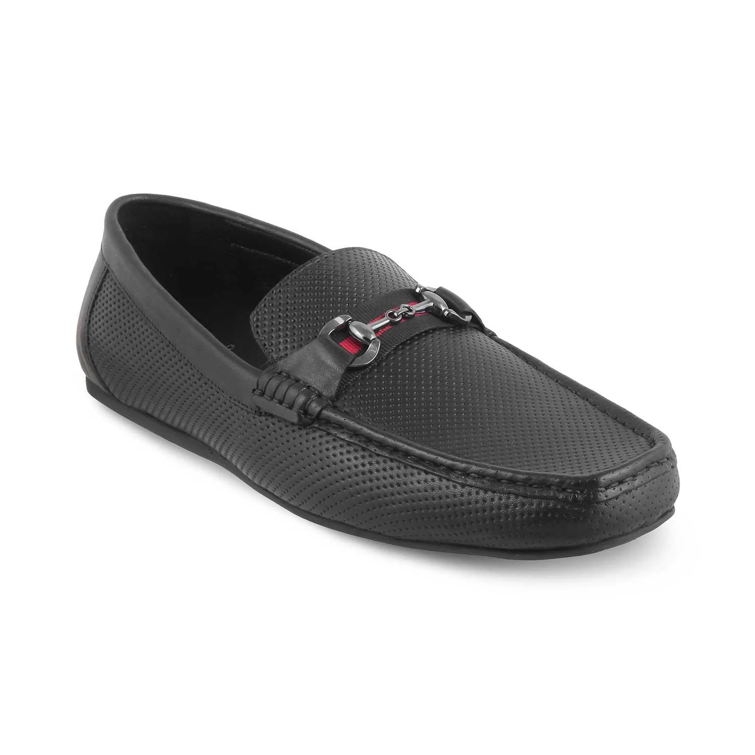 The Cedrive Black Men's Driving Loafers Tresmode