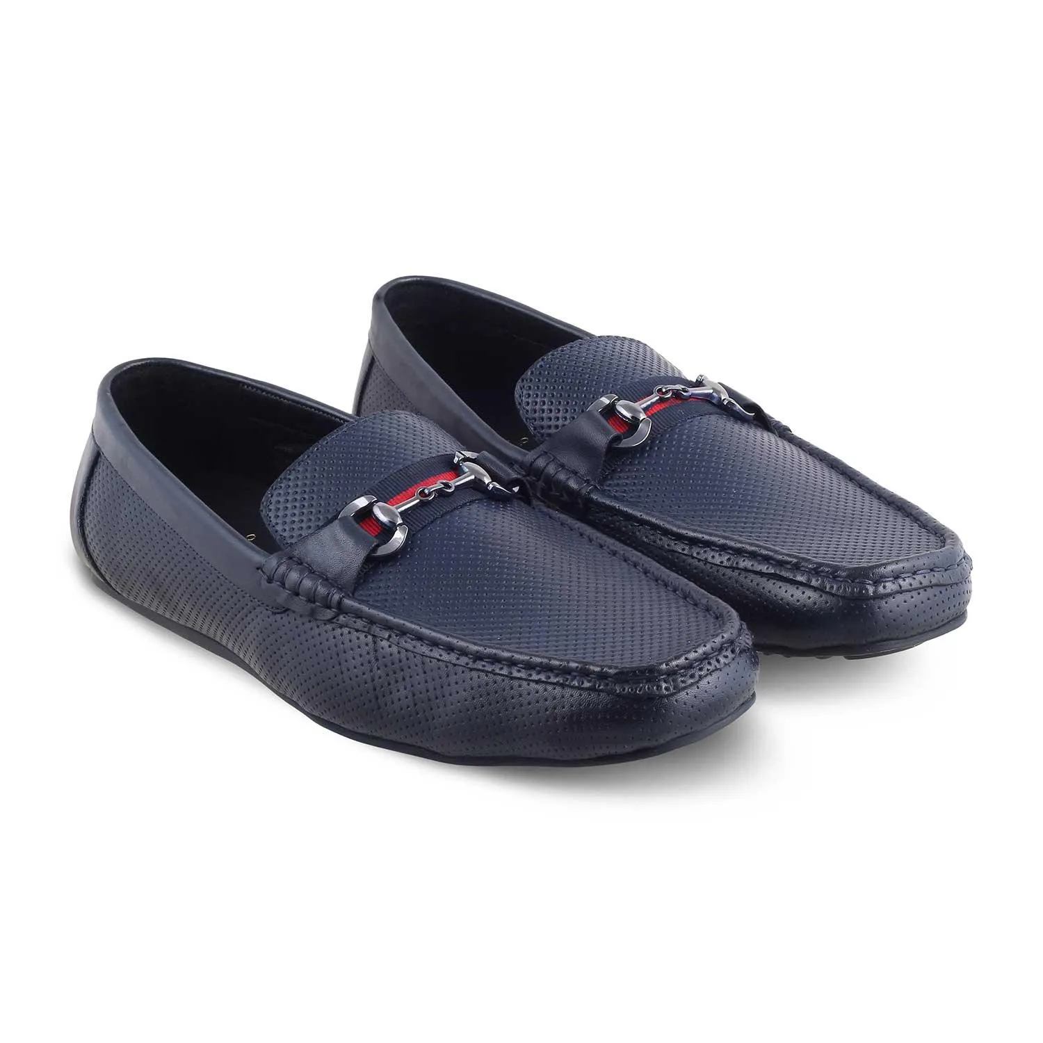 The Cedrive Blue Men's Driving Loafers Tresmode