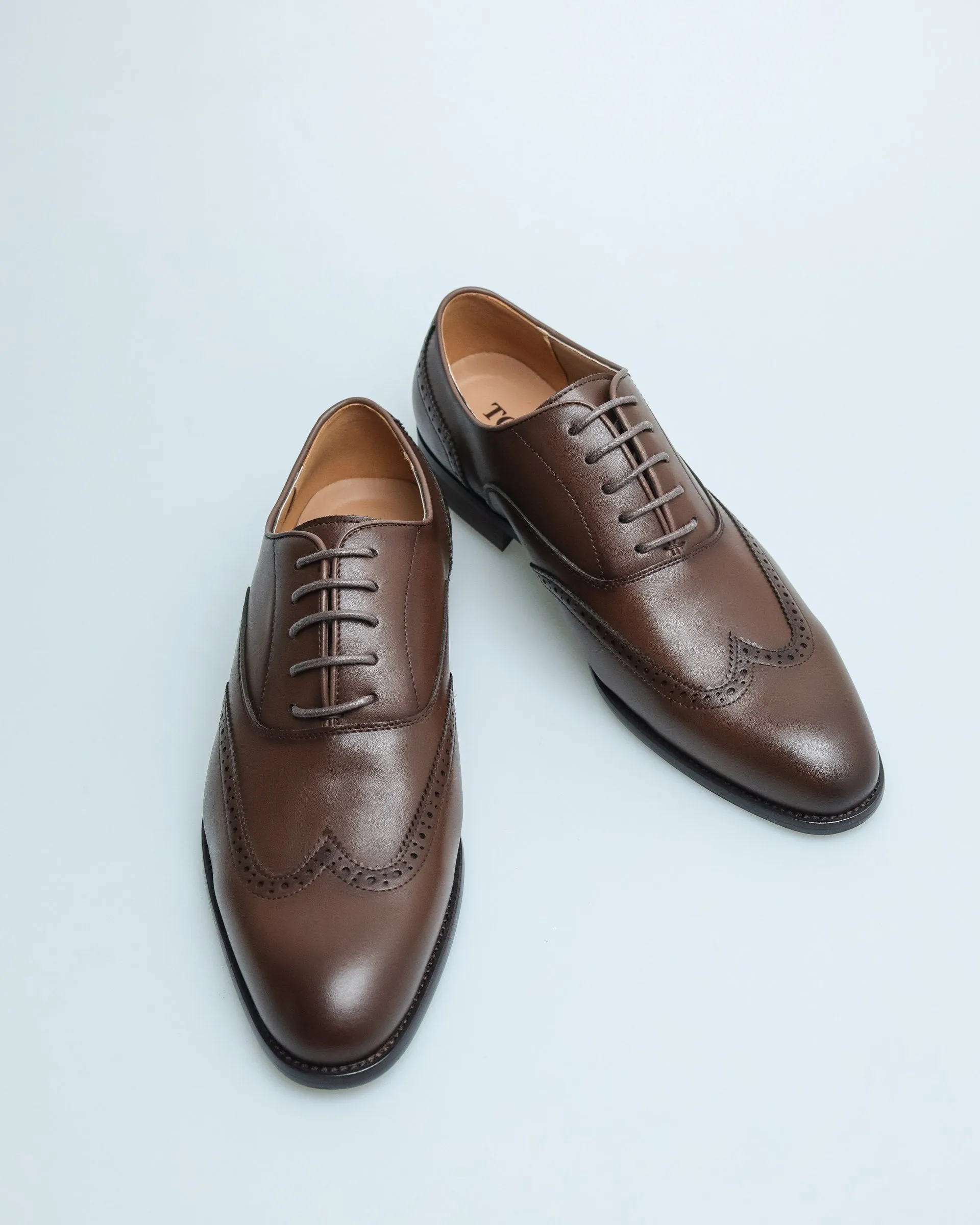 Tomaz F395 Men's Wingtip Oxford (Coffee)