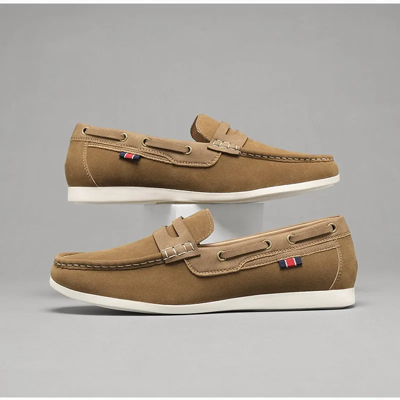 West Louis™ Designer Comfy Suede Loafers