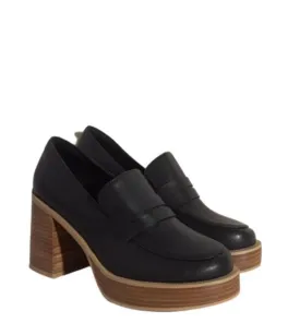 Womens Shoes Style No. Hannah - Platform Penny Loafers