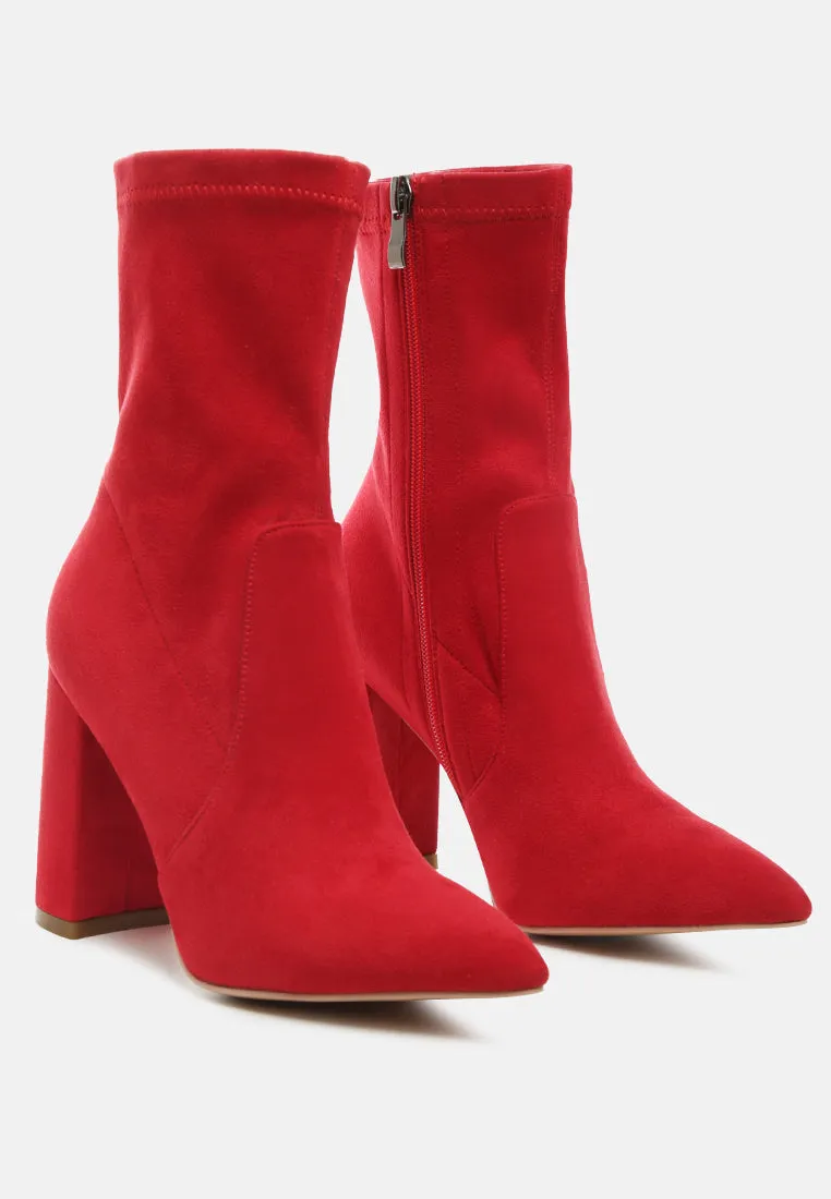 Zahara Suede Bootie